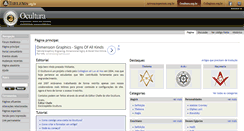 Desktop Screenshot of ocultura.org.br
