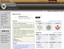 Tablet Screenshot of ocultura.org.br